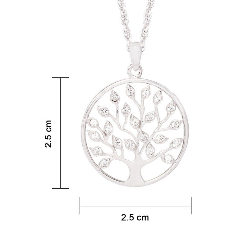Mayfer, Dije de Arbol de la vida, Cristal Austríaco Mayfer, Dije de Arbol de la vida, Cristal Austríaco
