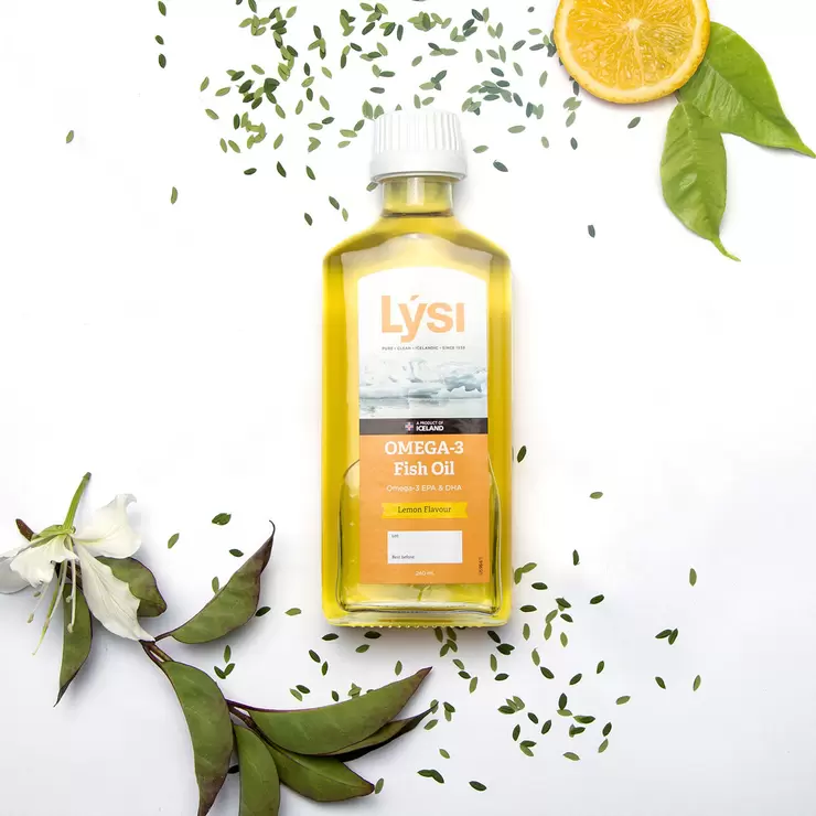 LYSI Aceite de Pescado Omega 3 Sabor Limón LYSI Aceite de Pescado Omega 3 Sabor Limón