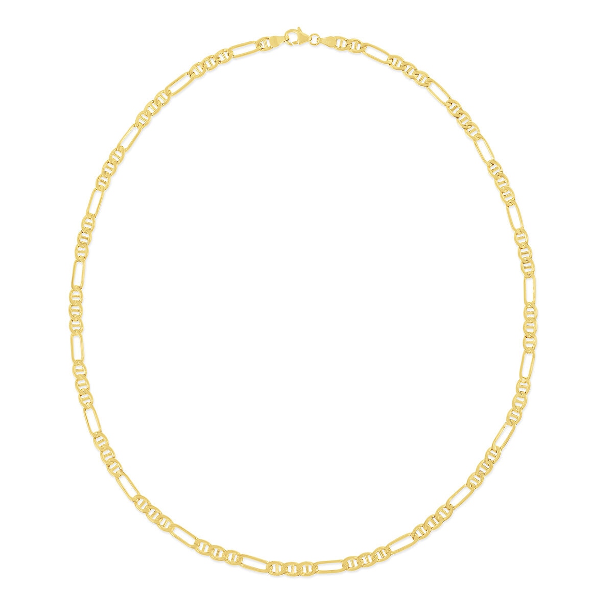 Cadena para Caballero, Oro Amarillo 14 K Cadena para Caballero, Oro Amarillo 14 K