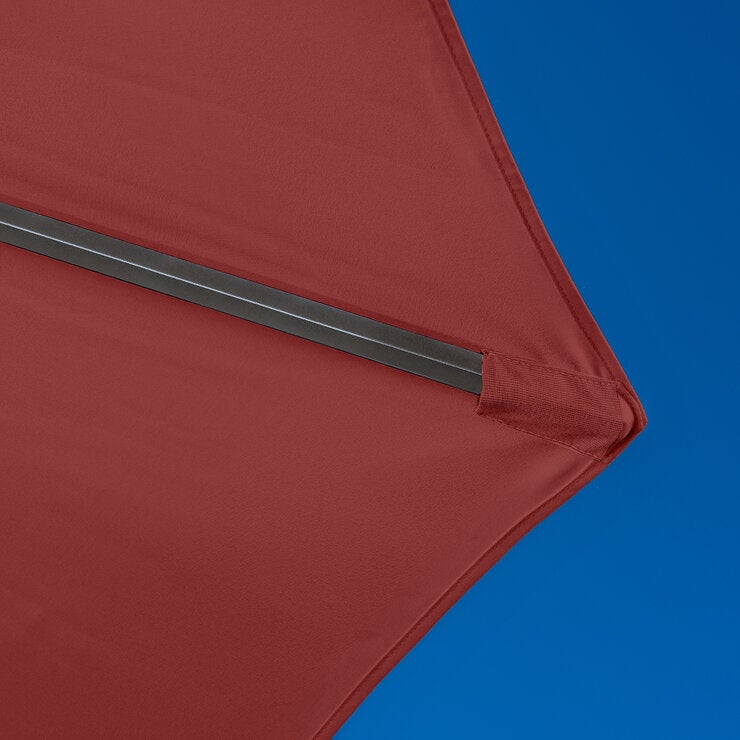 SunVilla, Sombrilla Redonda de 3m, Color Roja SunVilla, Sombrilla Redonda de 3m, Color Roja