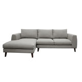 Muebles Liz, Figg, Modular De 2 Piezas,Gris