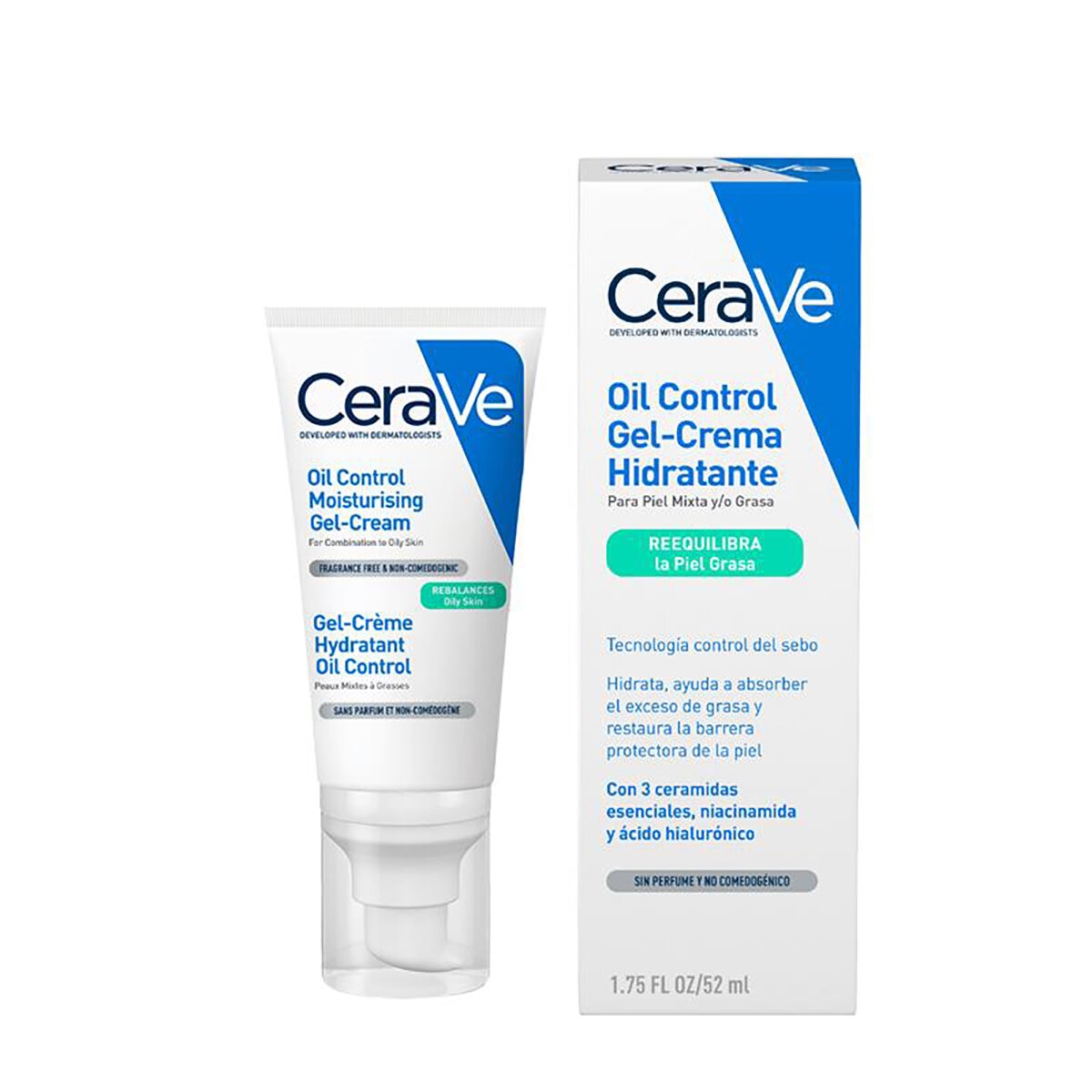 Cerave Oil Control Gel-Crema Hidratante 52 ml Cerave Oil Control Gel-Crema Hidratante 52 ml