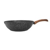 Westinghouse, Wok de 30 cm, Marmol Negro con Mango de Madera Westinghouse, Wok de 30 cm, Marmol Negro con Mango de Madera