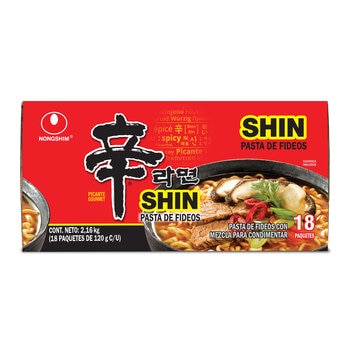 Nongshim Shin Ramyun 18 pzs de 120 gr