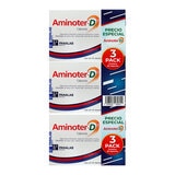 Tripack Aminoter D con 3 Cajas 90 Cápsulas