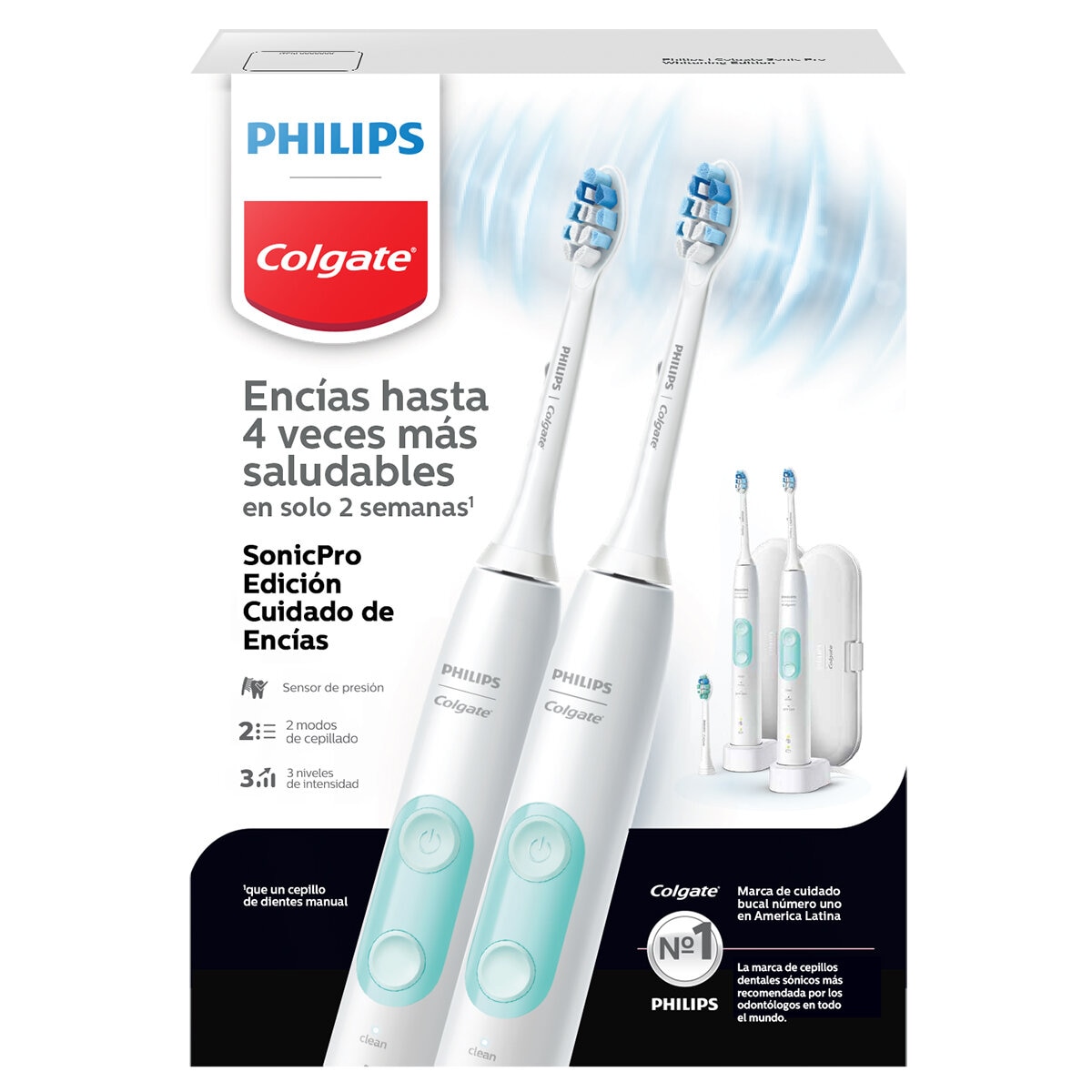 Philips Colgate Cepillo de dientes Eléctrico Sonic Pro 45 - Edición Cuidado de Encías