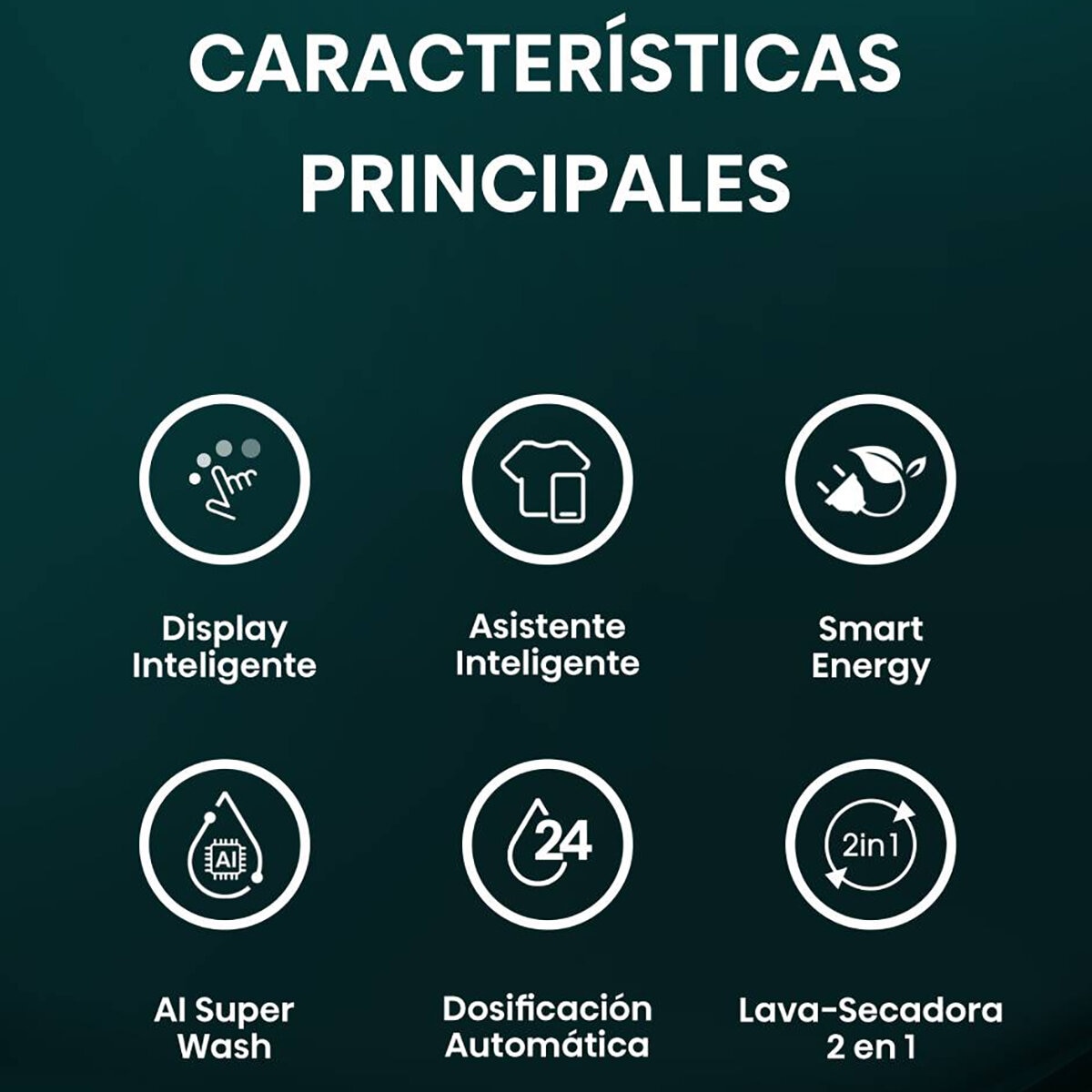 Hisense Lavasecadora Eléctrica 16Kg Hisense Lavasecadora Eléctrica 16Kg