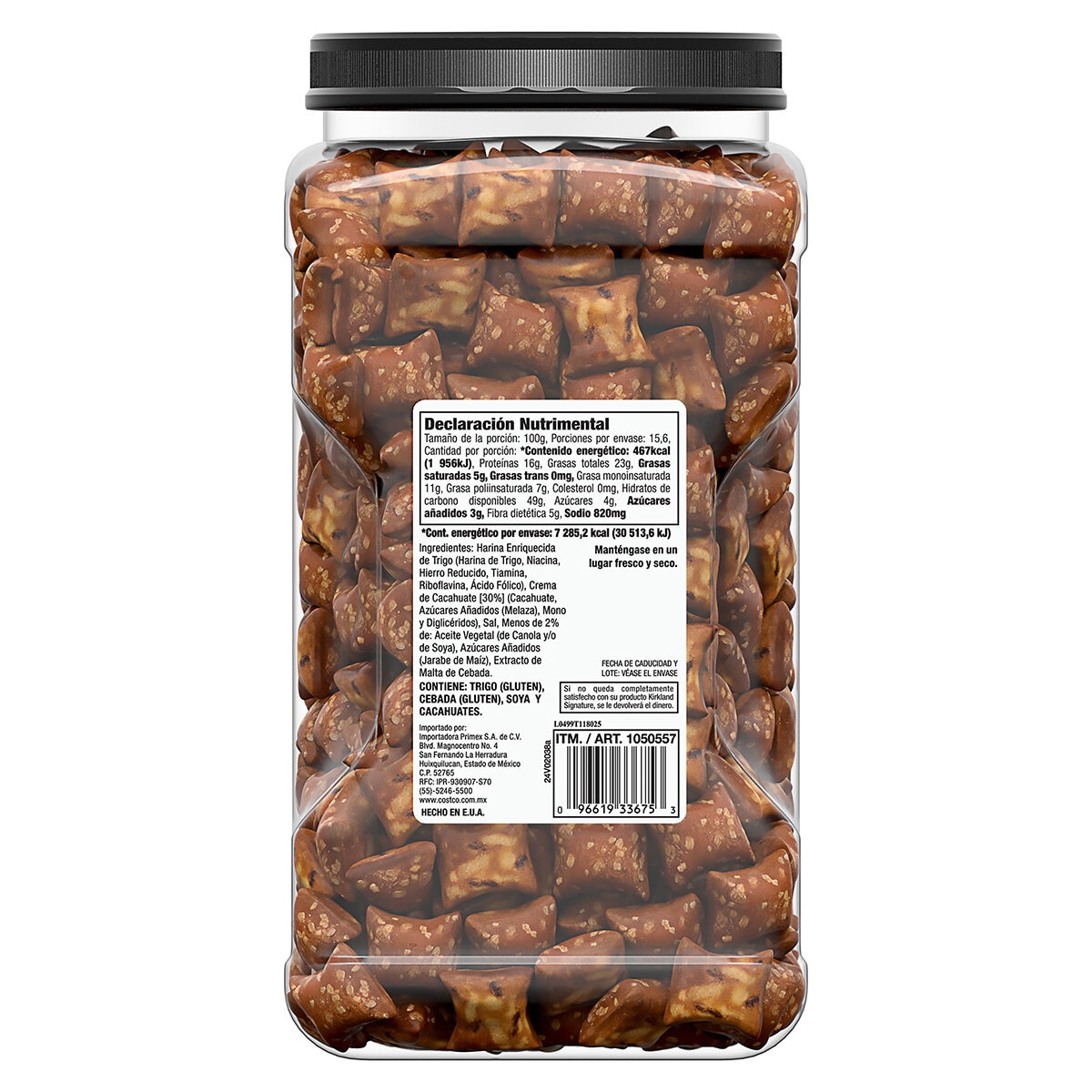 Kirkland Signature Pretzels Peanut Butter 1.56 Kg