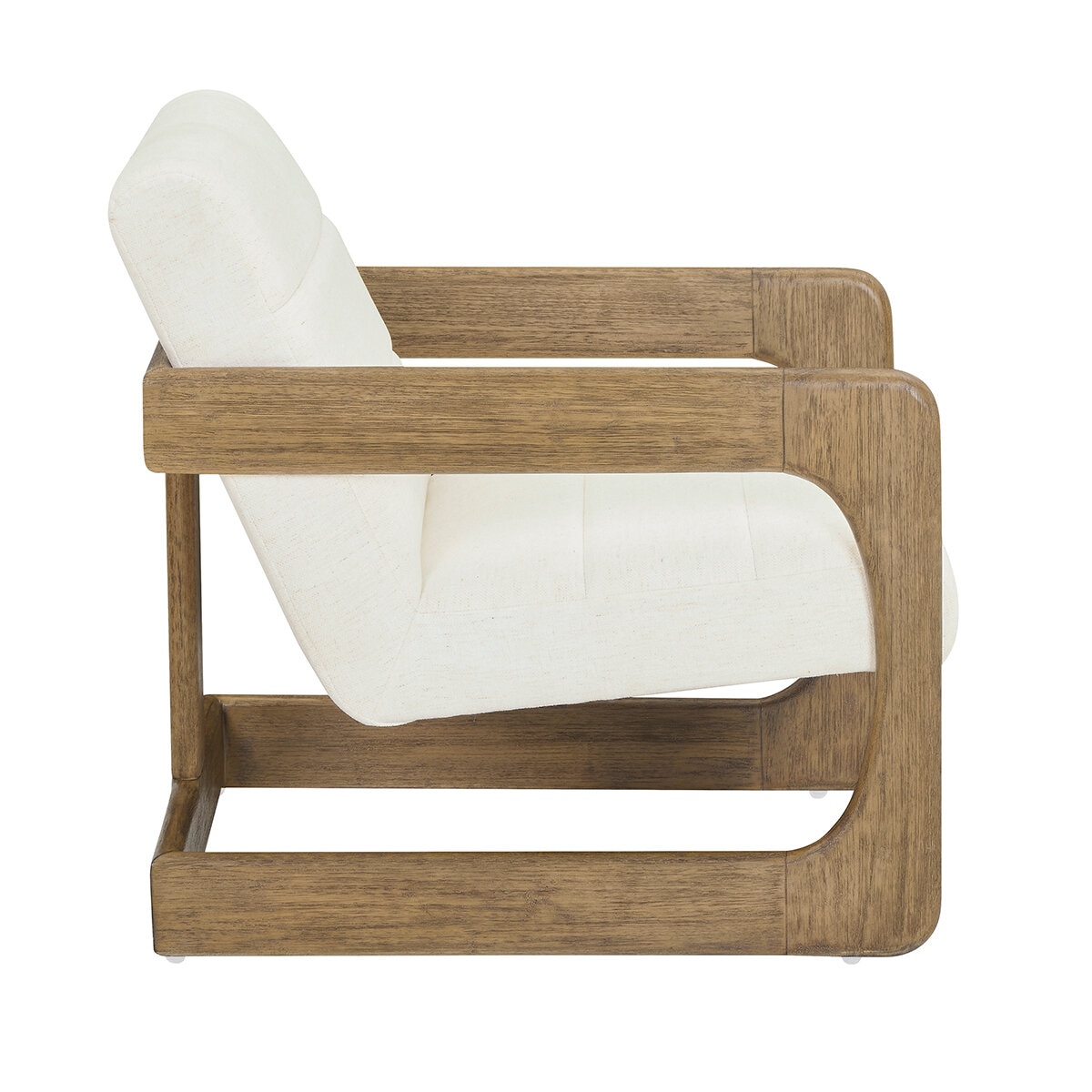 Thomasville, Silla de Tela con Base de Madera