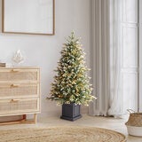 Árbol Pre-Iluminado en Maceta 1.3m con 220 Luces Radiant Micro LED Árbol Pre-Iluminado en Maceta 1.3m con 220 Luces Radiant Micro LED