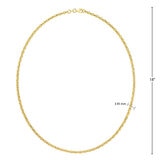 Cadena para Dama, Oro 14K Cadena para Dama, Oro 14K