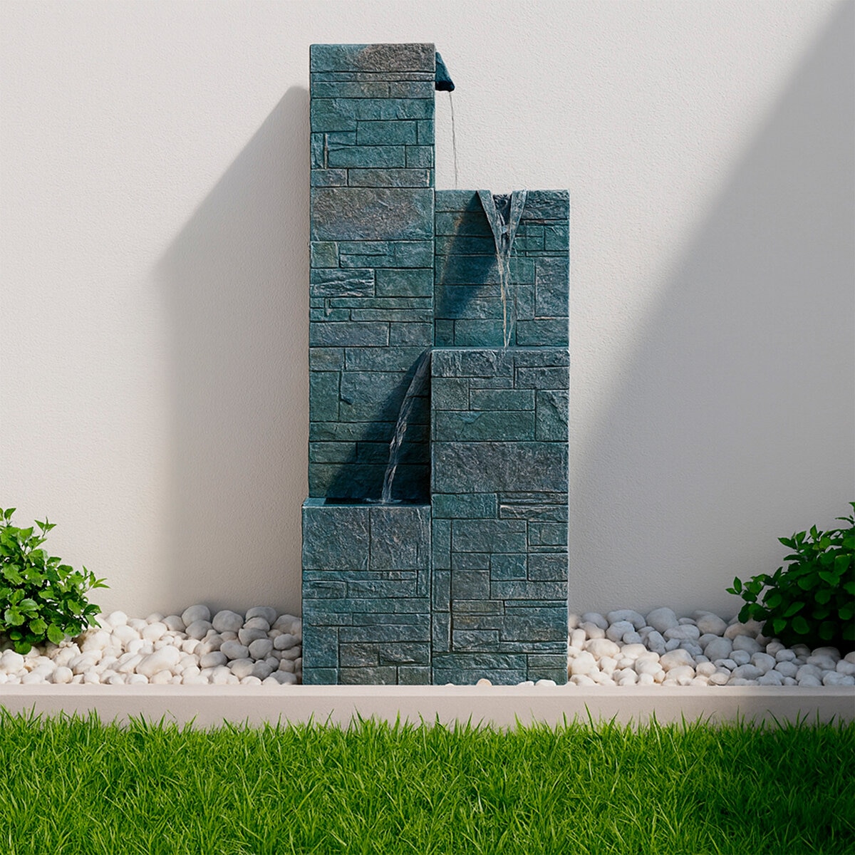 Green Market, Fuente de agua de Pizarra de Resina Green Market, Fuente de agua de Pizarra de Resina