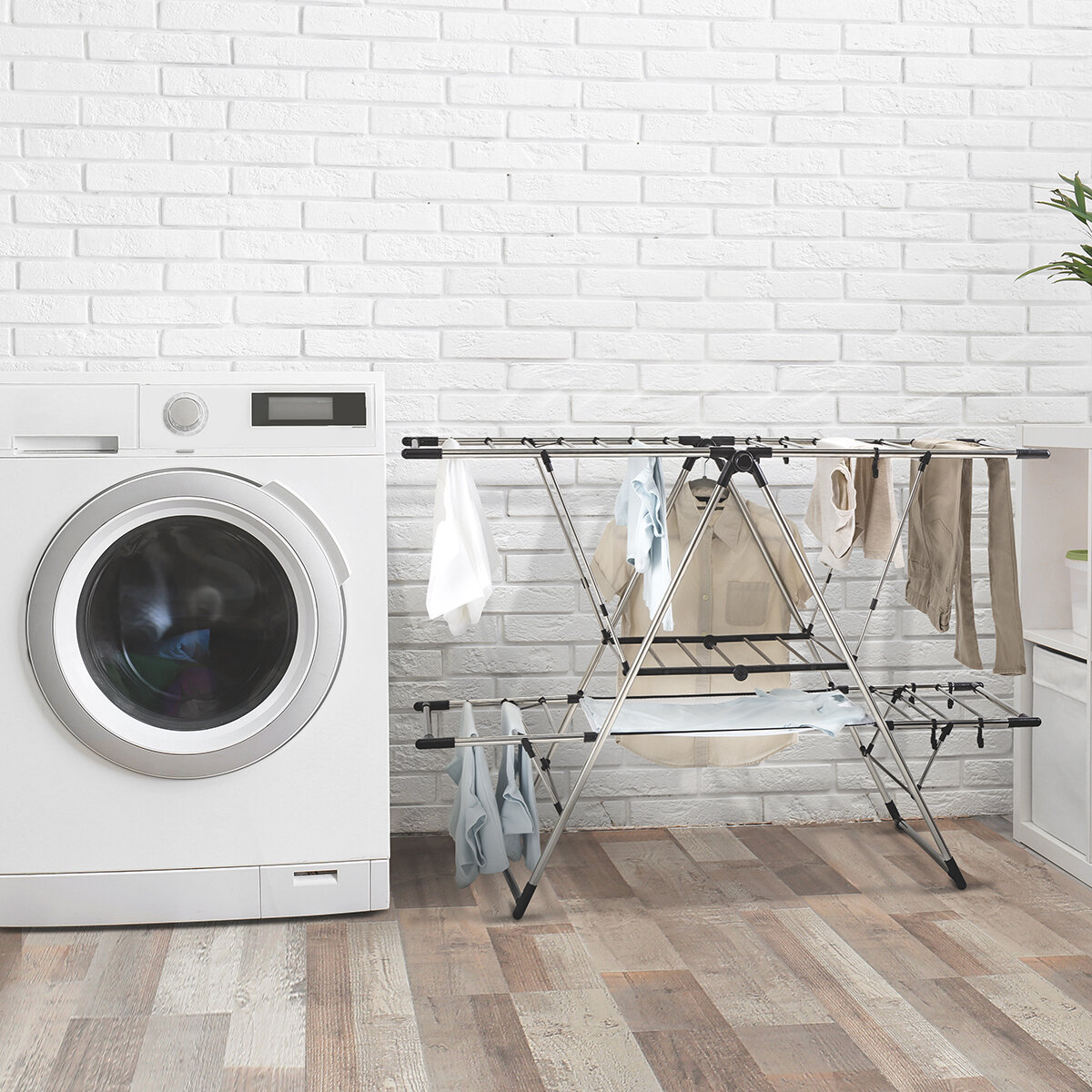 Greenway Tendedero de Ropa de Varios Niveles Plegable Greenway Tendedero de Ropa de Varios Niveles Plegable