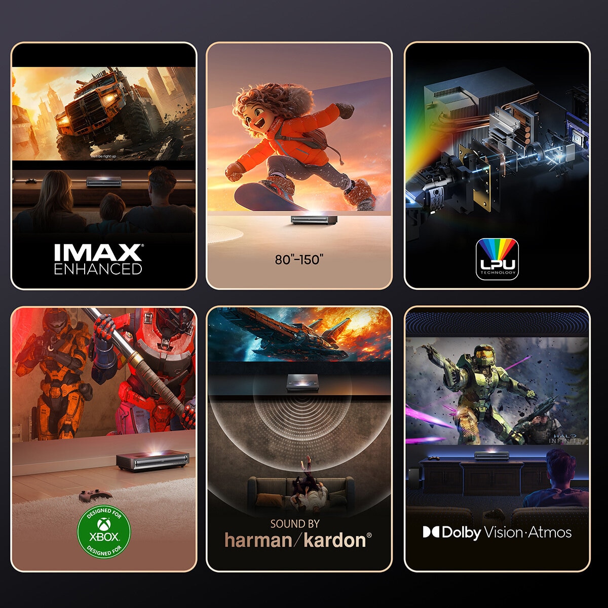 Hisense Laser TV 4K 100" Hisense Laser TV 4K 100"