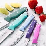 Mikasa Cuchillos de Cocina con Fundas de Colores de Seguridad, 5 piezas Mikasa Cuchillos de Cocina con Fundas de Colores de Seguridad, 5 piezas