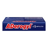 Aderogyl Solución 2 Cajas con 5 Ampolletas 3 ml Aderogyl Solución 2 Cajas con 5 Ampolletas 3 ml