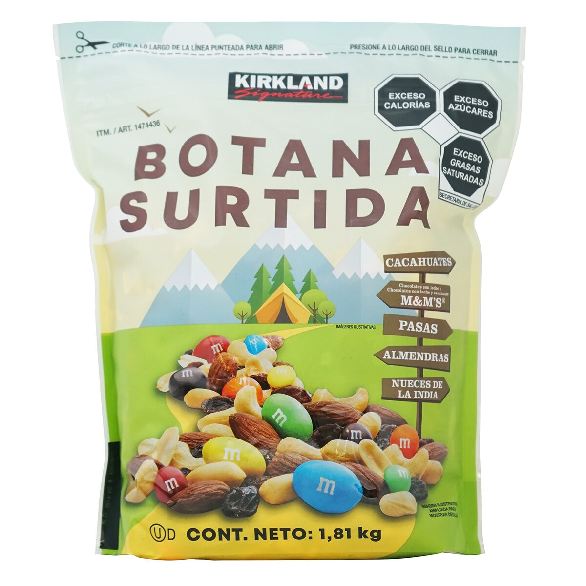 Kirkland Signature Botana Surtida 1.81 Kg Kirkland Signature Botana Surtida 1.81 Kg