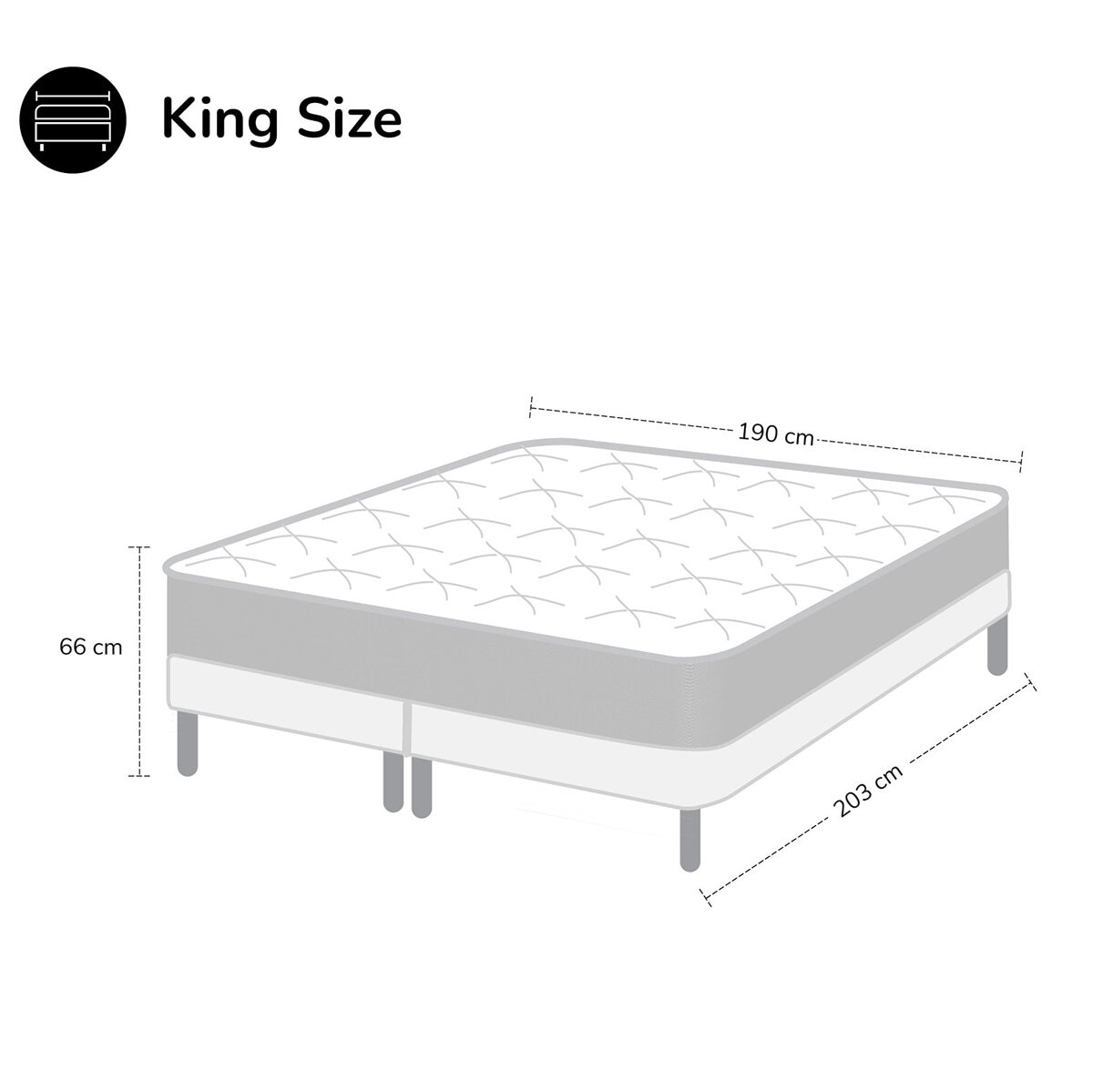 América, Bari, Colchón King Size América, Bari, Colchón King Size