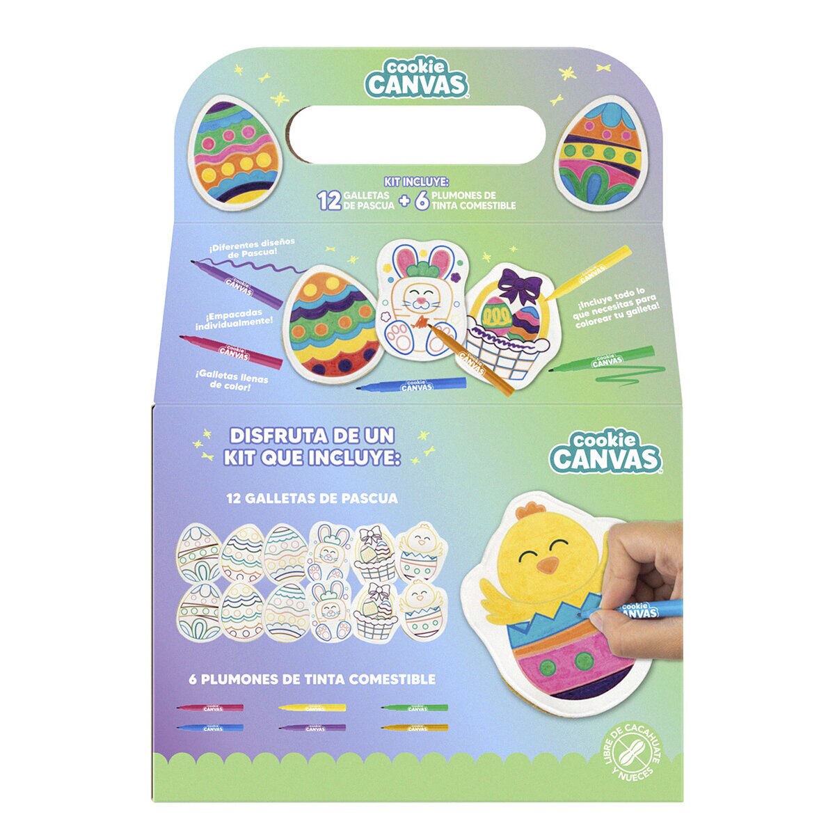 Decocookies Galletas Decoradas Pascua 744 g Decocookies Galletas Decoradas Pascua 744 g