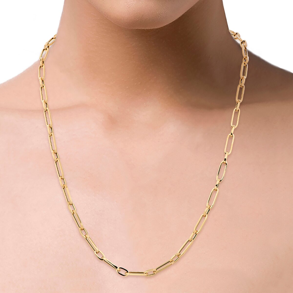 Cadena, Oro Amarillo de 14K, 60.96cm