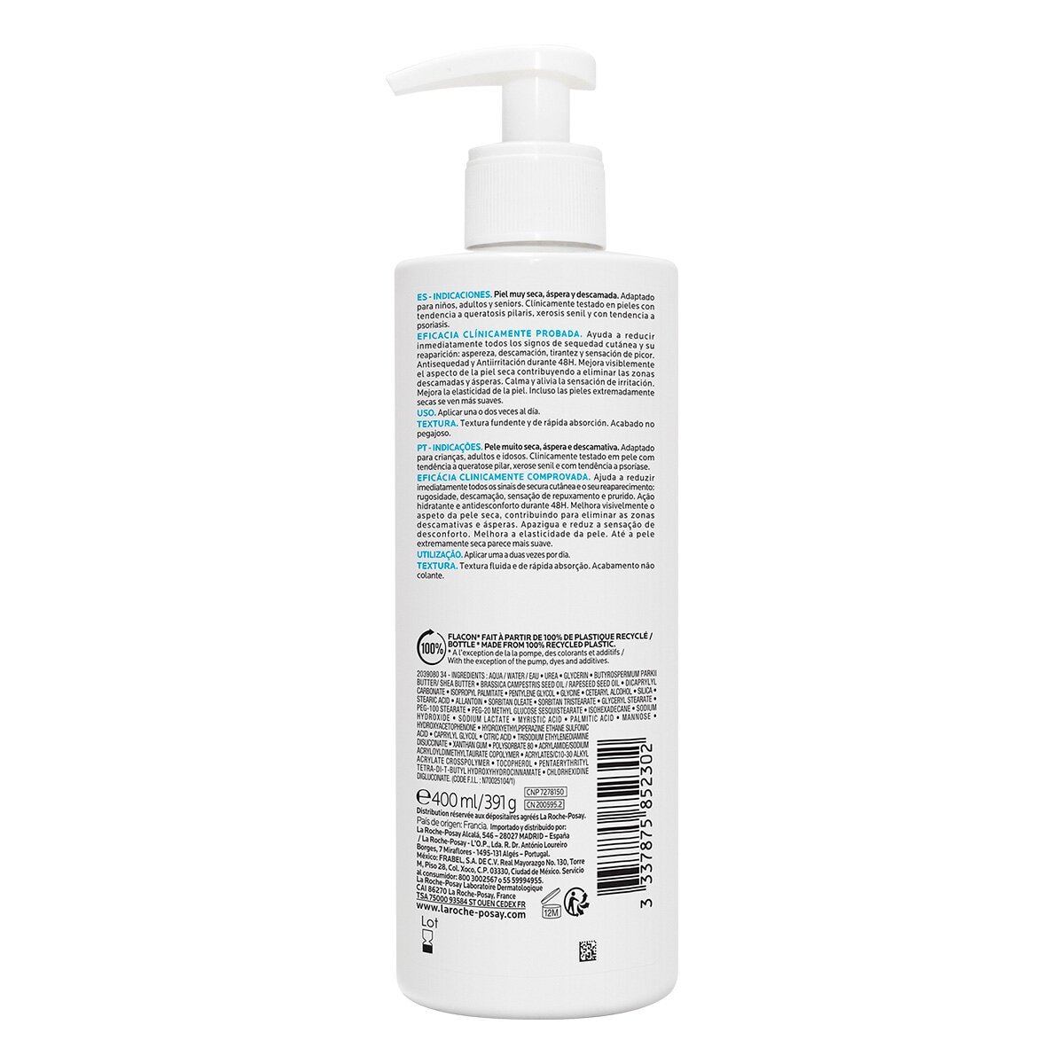 La Roche-Posay Lipikar Urea 10% 400 ml