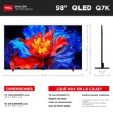 TCL Pantalla 98" QLED Google TV TCL Pantalla 98" QLED Google TV