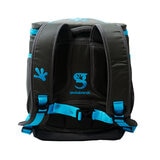 GeckoBrands, Hielera tipo Backpack, Color Gris con Azul