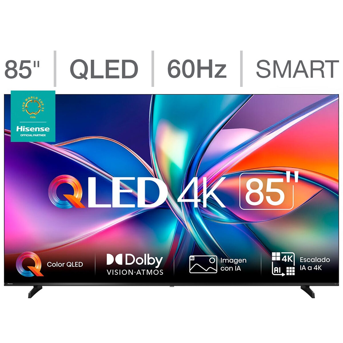 Hisense Pantalla 85" QLED 4K Fire TV Hisense Pantalla 85" QLED 4K Fire TV