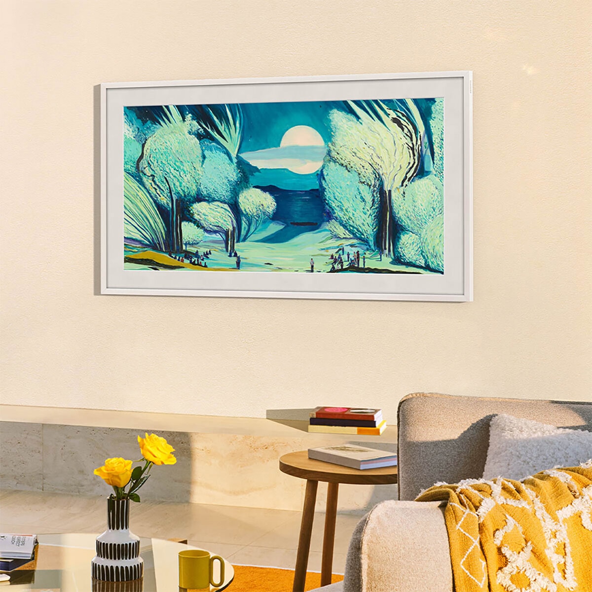 Samsung Pantalla 50" QLED The Frame 4K Smart TV + Marco Samsung Pantalla 50" QLED The Frame 4K Smart TV + Marco
