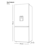 Samsung Refrigerador Bottom Mount 18'