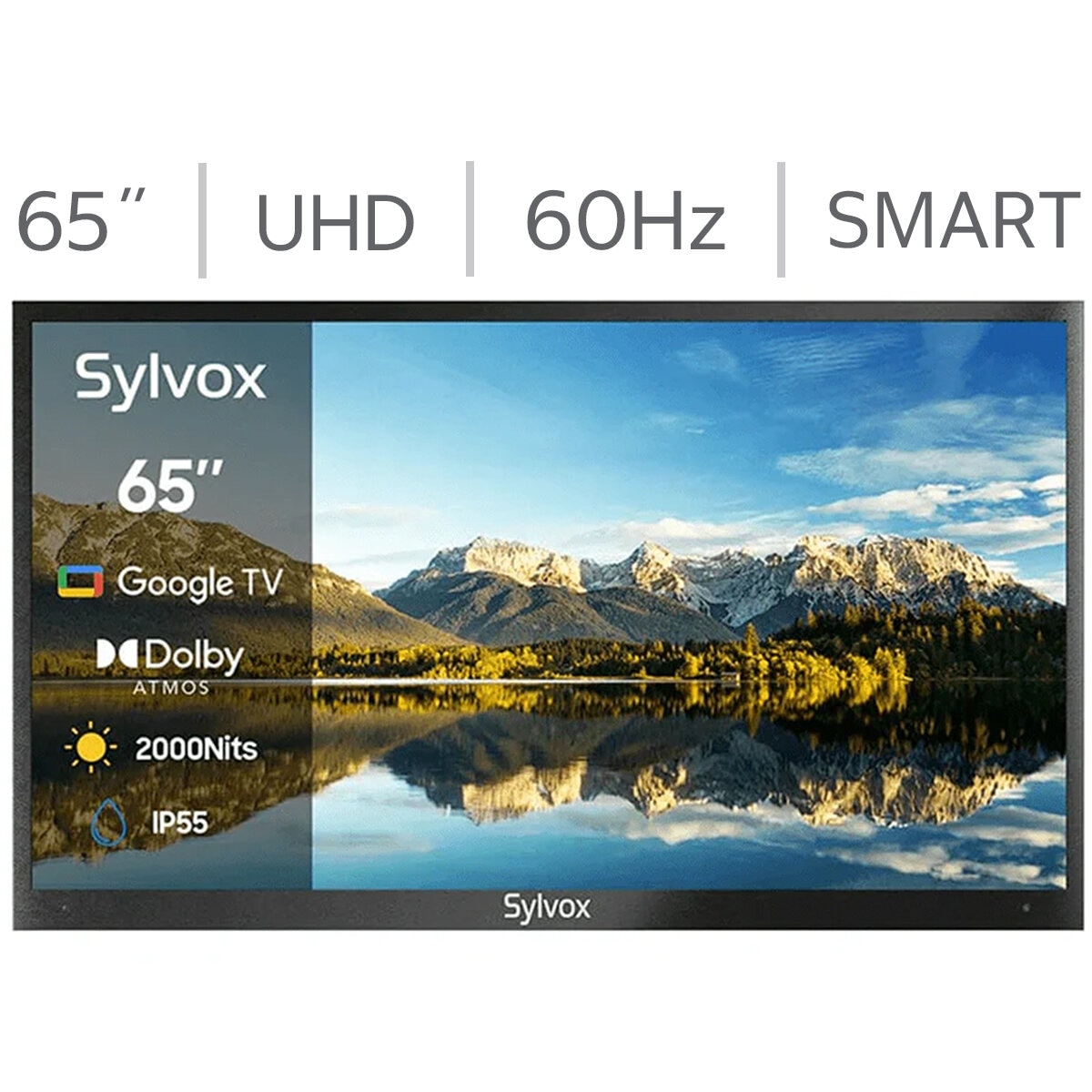 Sylvox Pantalla Outdoor 65" UHD 4K Google TV Sylvox Pantalla Outdoor 65" UHD 4K Google TV