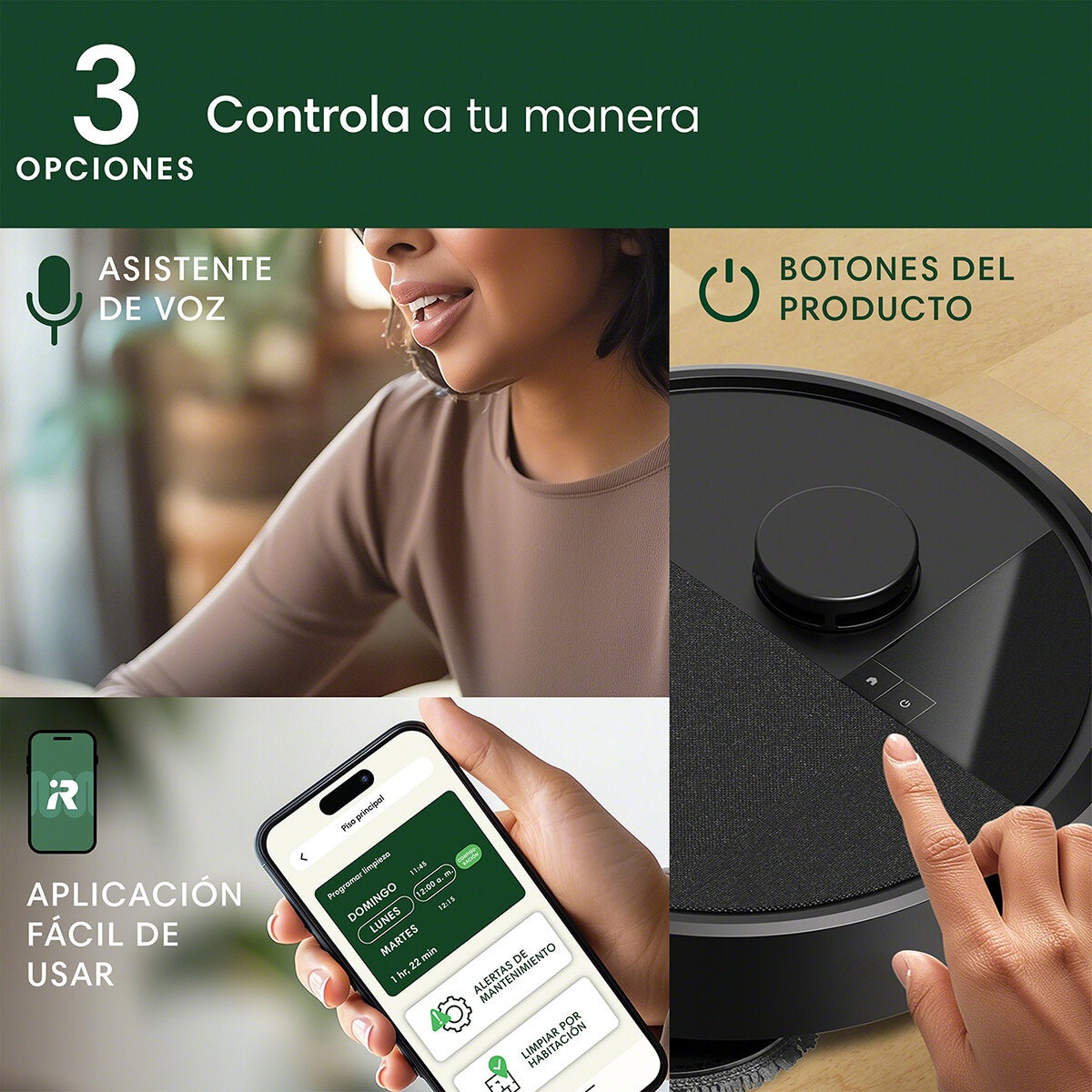 iRobot Roomba Combo 405 Aspiradora y Trapeador con Estación AutoWash iRobot Roomba Combo 405 Aspiradora y Trapeador con Estación AutoWash