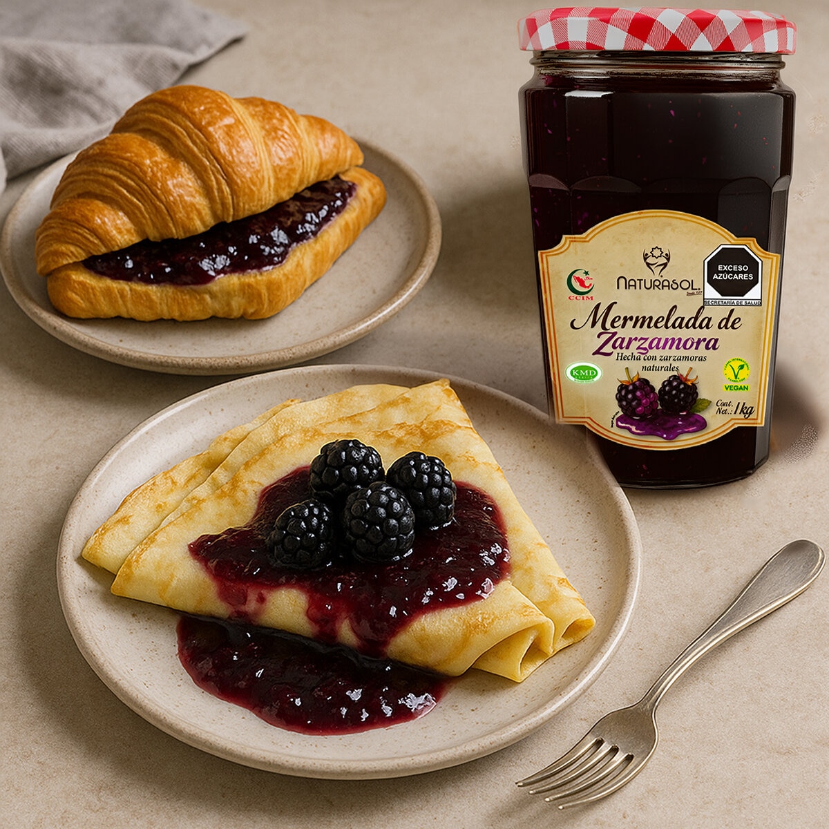 Naturasol Mermelada Zarzamora 1 kg Naturasol Mermelada Zarzamora 1 kg