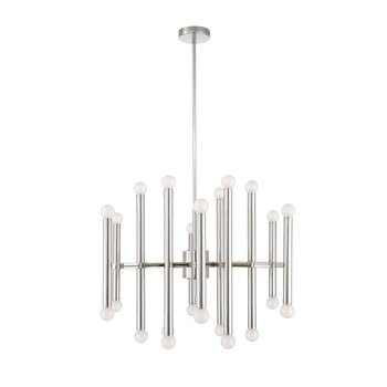 Empire Lighting, Lámpara Colgante Melrose Acabado Níquel Empire Lighting, Lámpara Colgante Melrose Acabado Níquel