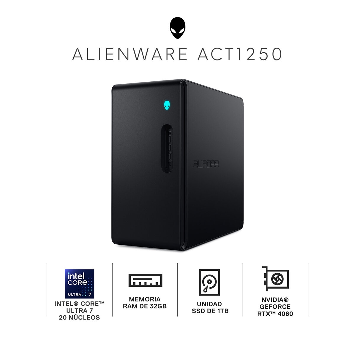 DELL Alienware Gaming ACT 1250 Desktop Tower Intel Core Ultra 7 32GB 1TB SSD DELL Alienware Gaming ACT 1250 Desktop Tower Intel Core Ultra 7 32GB 1TB SSD