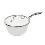 Westinghouse, Olla 16 cm de Cerámica Blanca, Acero Inoxidable Westinghouse, Olla 16 cm de Cerámica Blanca, Acero Inoxidable
