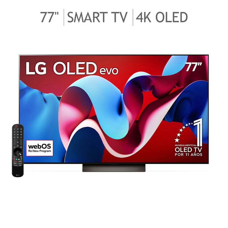 LG Pantalla 77" 4K OLED Smart TV