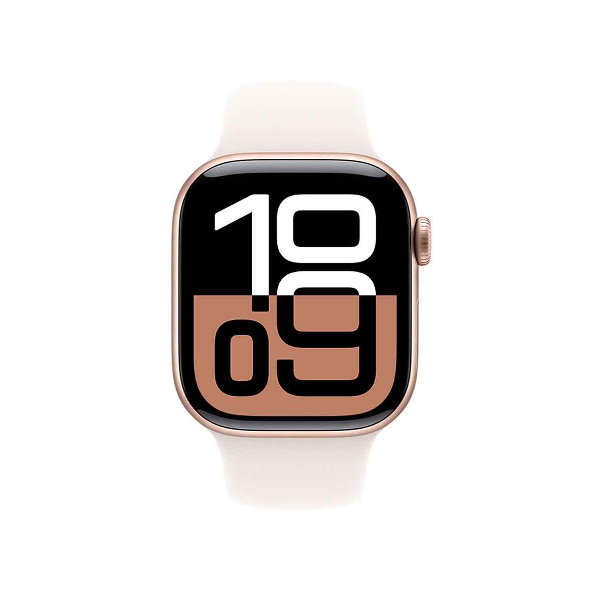 Apple Watch S10 (GPS) Caja de aluminio oro rosa 42mm con correa deportiva rosa rubor