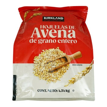 Kirkland Signature Hojuelas de Avena de Grano Entero 4.5 kg