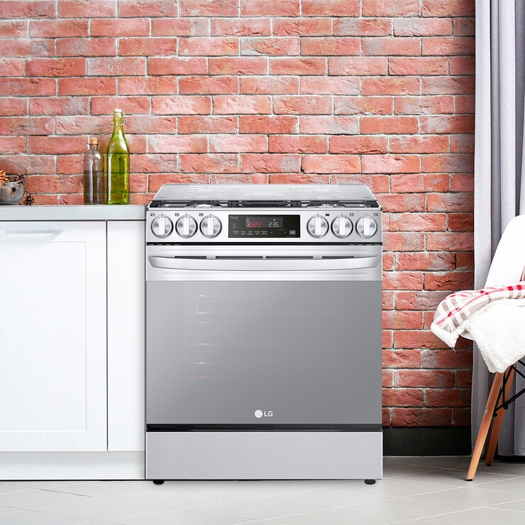 LG Estufa de Gas 5 quemadores 76cm LG Estufa de Gas 5 quemadores 76cm