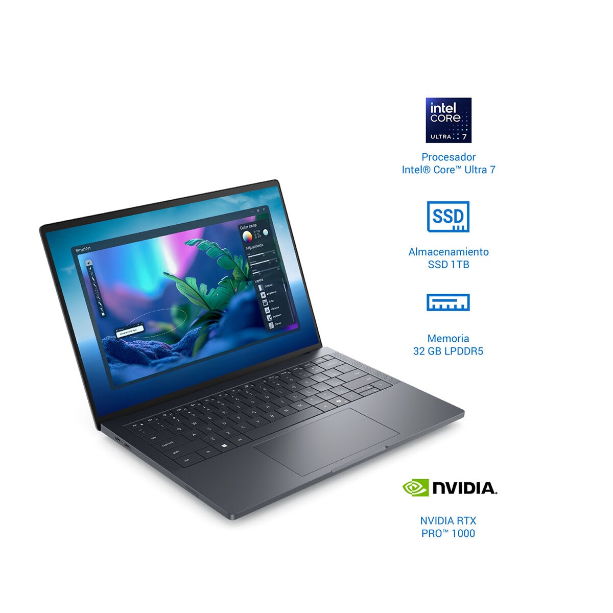 DELL Pro Max 14 Premium Laptop 14" Full HD+ Intel Core Ultra 7 32GB 1TB SSD DELL Pro Max 14 Premium Laptop 14" Full HD+ Intel Core Ultra 7 32GB 1TB SSD