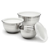 Cuisinart Juego de 3 Tazones de Acero Inoxidable