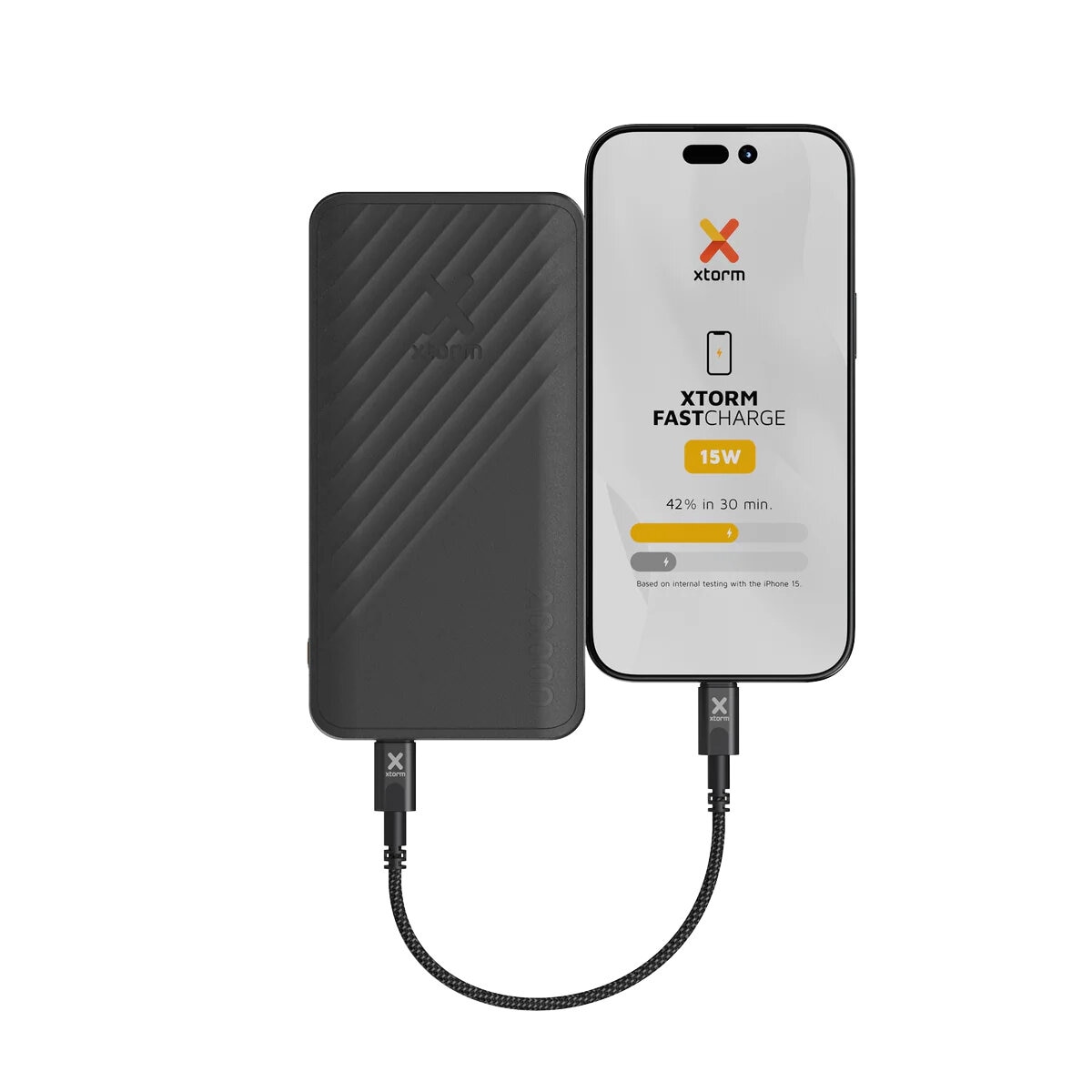 Xtorm Bundle Powerbank 20,000 mAh + Cargador 35W + Cable USB-C Xtorm Bundle Powerbank 20,000 mAh + Cargador 35W + Cable USB-C