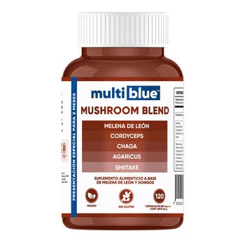 Multiblue Mushroom Blend 120 Cápsulas Multiblue Mushroom Blend 120 Cápsulas