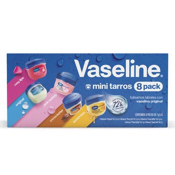 Vaseline Bálsamo para Labios 8 Mini Tarros de 7g c/u Vaseline Bálsamo para Labios 8 Mini Tarros de 7g c/u