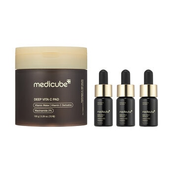 Medicube Deep Vita C, Pads 70 piezas + Ampolletas 3/10 g Medicube Deep Vita C, Pads 70 piezas + Ampolletas 3/10 g