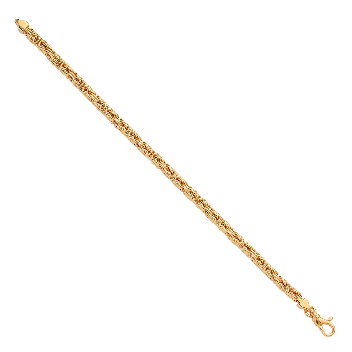 Pulsera, Oro Amarillo de 14K, 19cm