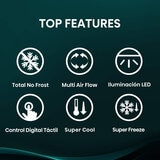 Hisense Refrigerador 15' Side By Side Hisense Refrigerador 15' Side By Side