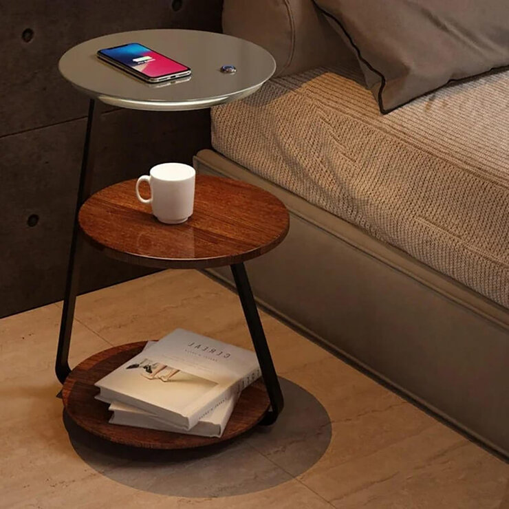 Artiva, Lámpara con Mesa y Cargador para Celular Artiva, Lámpara con Mesa y Cargador para Celular