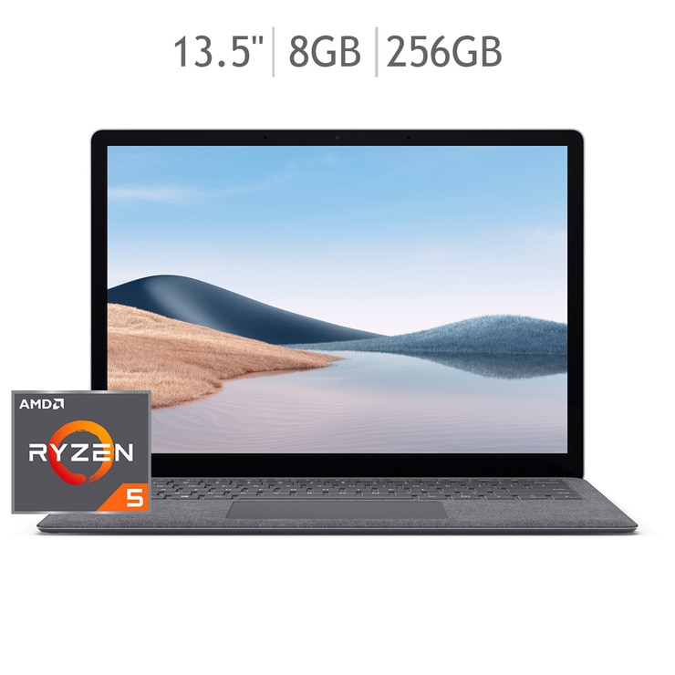 Microsoft Surface Laptop 4 13.5" AMD Ryzen™ 5 4680U 8GB+256GB color Plata 